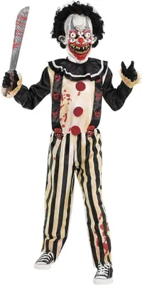 Produktbild von Amscan 9914705 Clown-Horrorkostüm für Kinder