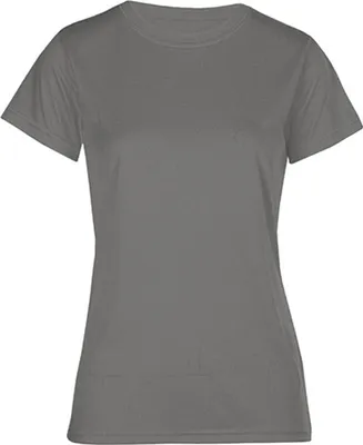 Immagine prodotto di Promodoro 3521 | Maglietta sportiva performante da donna + protezione UV - Colore: Grigio chiaro (tinta unita) - Taglia: L