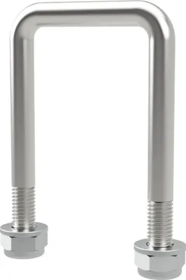 Obrázek produktu pro U-šroub M10 s maticemi lodní přívěs pozinkované SUPROD, M10, LW=51, LH=95 mm