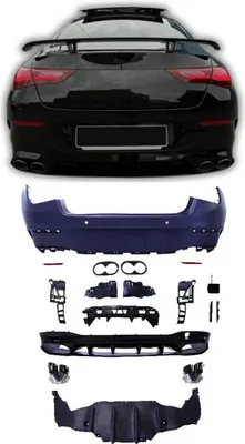 Produktbild von Stoßstange hinten für Mercedes CLA C118 mit PDC