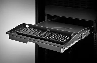 Produktbild von CONRAD 19 Zoll Netzwerkschrank-Schublade 2 HE Renkforce RF-3429156 Black