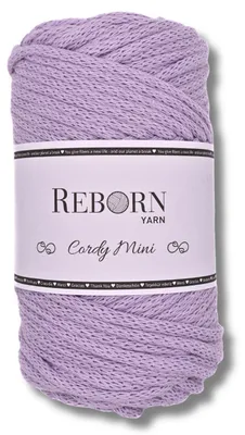 Produktbild von Makramee Garn 3mm Cordy Mini, 250g Baumwollkordel, weich & reißfest 141 Soft Lilac