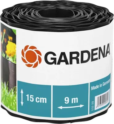 Produktbild von GARDENA Beeteinfassung braun Rolle 15cm hoch 9m lang