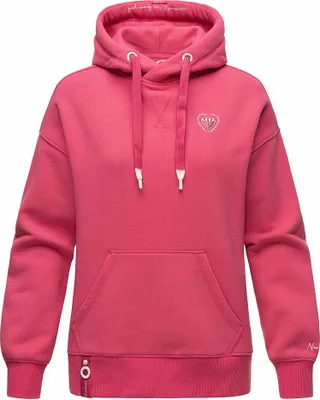 Produktbild von Navahoo Damen Kapuzenpullover Longsleeve Pulli Oversize Hoodie Sweater Goldfee Pink Gr. 38 - M