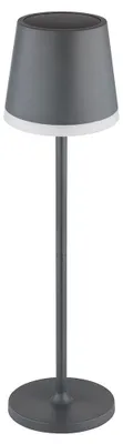 Produktbild von LED Solarleuchte, Tischlampe anthrazit, H 41 cm