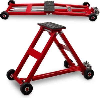 Produktbild von Bituxx KFZ Scherenlift 2,5T flach Wagenheber Rot MS-19736