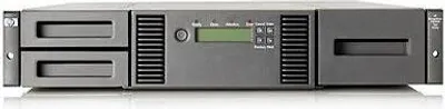 Produktbild von Hewlett Packard Enterprise StoreEver MSL2024 1 LTO-6 Ultrium 6250 SAS Tape Library, Serial Attached SCSI (SAS), LTO-6, 2.5:1, 2U, 480 x 806 x 87 mm