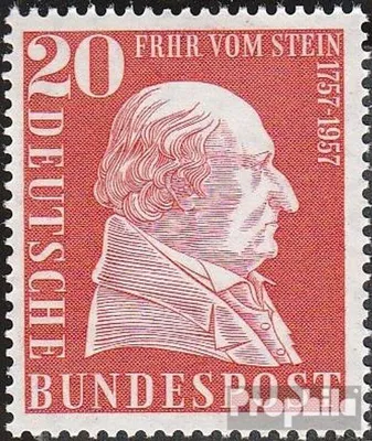 Produktbild von Briefmarken BRD (BR.Deutschland) 1957 Mi 277 (kompl.Ausg.) FDC 200.Geburtstag vom Stein