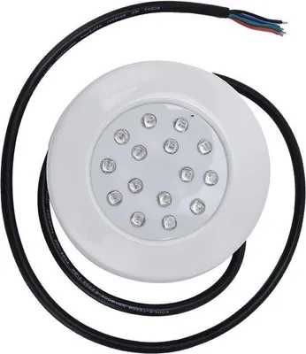Obrázok produktu pre Vodotesné RGB osvetlenie pre malé bazény, 7 W LED, s nastaviteľnou farbou, nastaviteľné, vhodné do vody, pre fontány a jazierka.