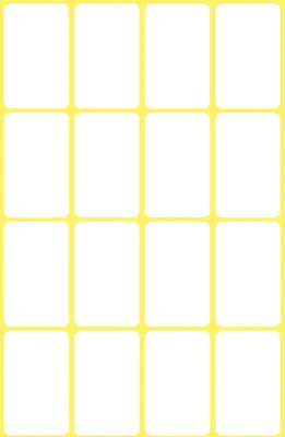 Produktbild von Avery Mini-Organisations-Etiketten, weiß, 29 x 18 mm, permanent, Selbstklebeeticket, Weiß, Papier, Rechteck, 2,9 cm, 1,8 cm