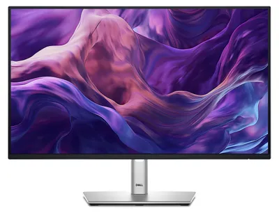 Produktbild von Monitor IPS LED Dell P2425H 23,8" 1920x1080, 16:9, 5ms GTG, 100Hz, HDMI DP VGA, pivot, Schwarz Silber