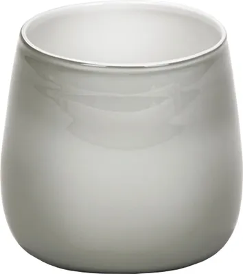 Produktbild von Lambert Pisano Vase klein Überfangglas , platin H18 cm D17 cm 16954