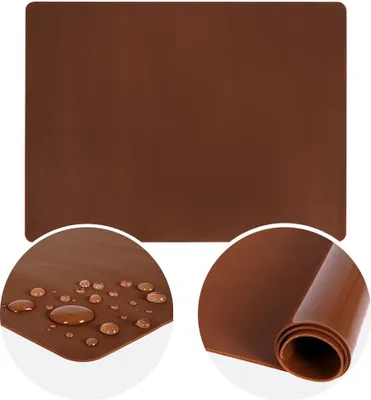 Zdjęcie produktu dla Silikonowa mata do pieczenia Orion Antypoślizgowa, nieprzywierająca mata silikonowa Blacha do pieczenia Mata do wałkowania 40x30 cm