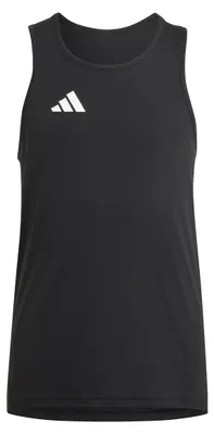 Immagine prodotto di Canotta sportiva Adidas Adizero Team per ragazzi, colore nero/bianco, taglia 11-12 anni