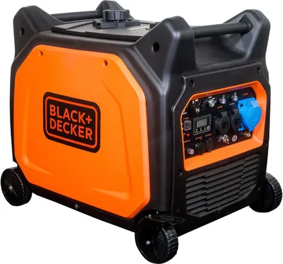 Produktbild von Black & Decker 6500w Wechselrichter-stromgenerator Orange One Size / EU Plug Orange One Size