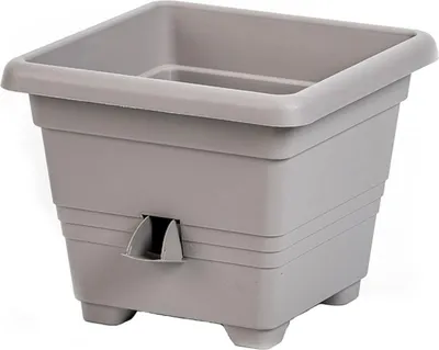 Image de Plastia pot d'arrosage Bergamote - taupe 50x50 cm