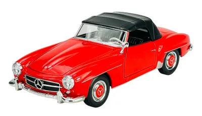 Produktbild von Welly 1955 Mercedes-Benz 190 SL W121 Rot Maßstab 1:24 Modellauto 24118