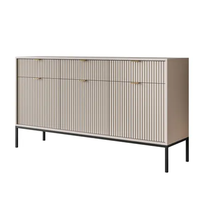 Produktbild von Kommode CORTADO KSZ154 mit Schubladen 154 cm Kaschmir