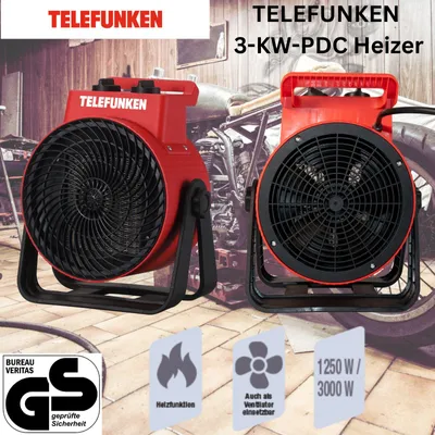 Produktbild von TELEFUNKEN Industrie Heizer 3KW