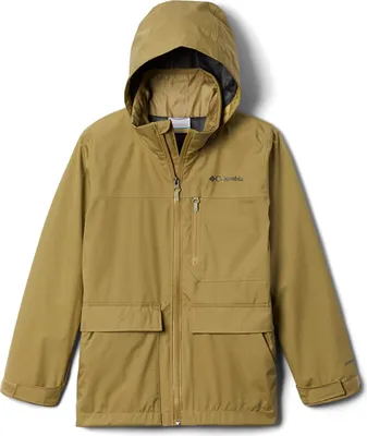 Produktbild von Columbia Jungen Vedder Park Regenjacke Outdoor Jacke Braun Gr. XL (170)