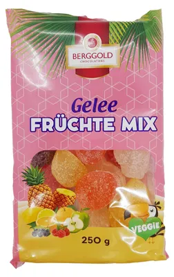 Produktbild von Berggold Gelee Früchte Mix, 5er Pack (5 x 250 g)