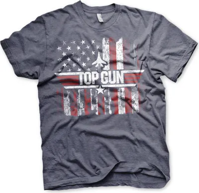 Produktbild von Top Gun - America T-Shirt - XX-Large - Navy-Heather