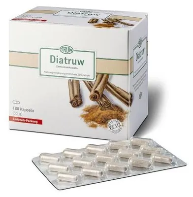 Produktbild von Diatruw Zimtextraktkapseln 180 St
