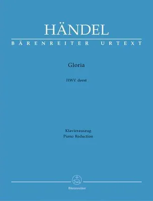Produktbild von Gloria für Sopran, 2 Violinen und Bc