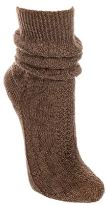 Produktbild von Trachtenstrümpfe kurz braun 39-42