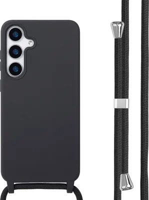 Produktbild von imoshion SilikonHülle mit Band Samsung Galaxy S25 Plus - Schwarz