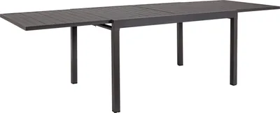 Produktbild von Gartentisch - Anthrazit - Aluminiumrahmen - 135 x 90 cm - ausziehbar