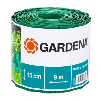 Produktbild von Raseneinfassung, 15cm hoch (grün)