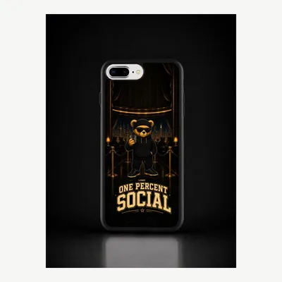 Image de Coque de protection pour iPhone 7 / 8 Plus, étui de téléphone avec motif "Ne pas parler" – LUNØIR ©