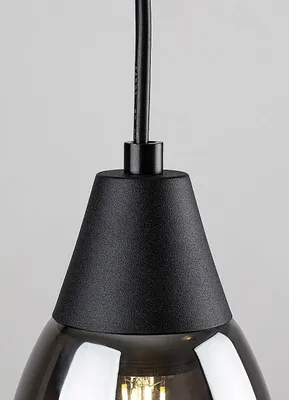 Produktbild von Rabalux 72181 Pendelleuchte 1 Spot Ilmari, E27, schwarz-grau, rund, Modern, ø100mm