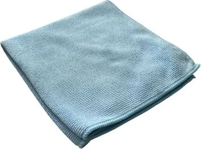 Produktbild von Iwetec Microfasertuch Duopro blau 40 x 40 cm