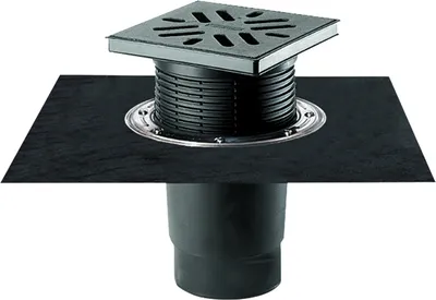 Produktbild von Dallmer Hof-/ Parkdeckablauf 616.0 DallBit, DN150, Gussrost