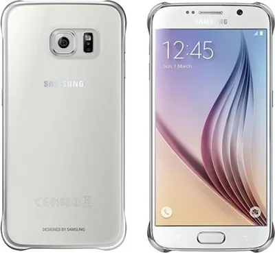 Produktbild von Samsung Clear Cover EF-QG920BS für Galaxy S6 silber