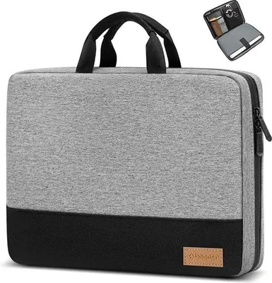 Immagine prodotto di Custodia protettiva per laptop Unyqoos® da 13–13,3 pollici (32×23,5×3 cm) – impermeabile, con imbottitura a 4 strati, adatta per MacBook Air M2 A2681 2022, 13 pollici Air/Pro (2016–2022, M1/M2), iPad Pro da 12,9 pollici (3ª–6ª generazione)