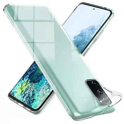 Produktbild von NALIA Hülle "GLAZE" für Samsung Galaxy S20 FE - Klare TPU Schutzhülle, Anti-Gelb, Schlank & Leicht - Transparente Handyhülle
