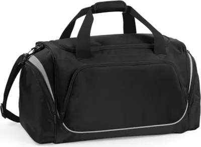 Image de Quadra QS270 | Sac de sport Pro Team Holdall | 62 x 32 x 30 cm - Couleur : Black/Light Grey - Taille : 62 x 32 x 30 cm