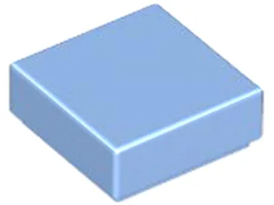 Produktbild von Lego® 1x1 Fliesen 3070 - 1 Stück Mittleres Blau