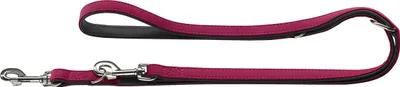 Produktbild von Hunter Verstellbare Führleine Softie 15/200 himbeer/schwarz