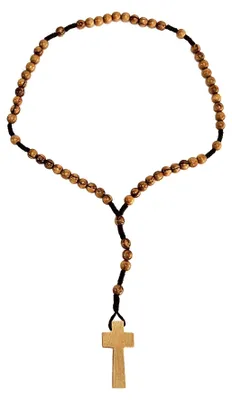 Produktbild von Geknüpfter Rosenkranz aus Olivenholz 33 cm