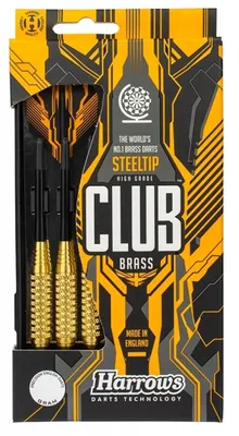 Obrázok produktu pre Šípky Harrow Club Brass Steel Tip 23 gramov