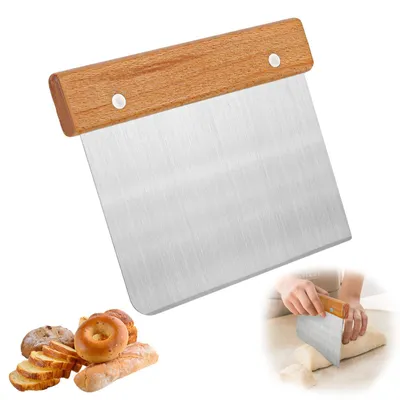 Obrázok produktu pre Nôž s drevenou rukoväťou a oceľovou čepeľou (15 x 11 cm)