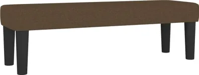 Obrázok produktu pre vidaXL Lavica tmavohnedá 100x30x30 cm Látka