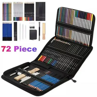 Obrázek produktu pro Sada pro malování – 72 tužek – rozměry 295 x 21 x 4 cm – plátno