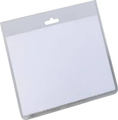 Obrázok produktu pre DURABLE Namensschilderhülle geschl. 6x9cm 20er Pck transp