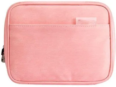 Produktbild von Famanu Elektronik Organizer Kabeltasche - Multifunktionale Aufbewahrung in Rosa