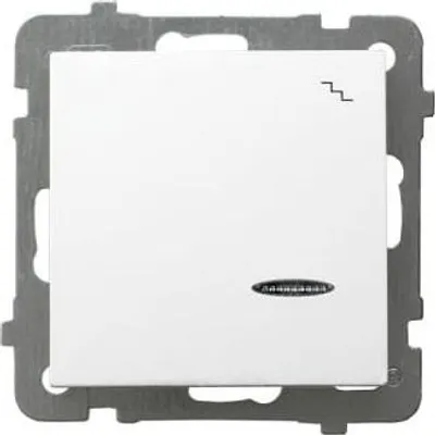 Obrázek produktu pro Ospel ŁP-3GS/m/00, Bílá, IP20, 250 V, 10 A, 71 mm, 40 mm